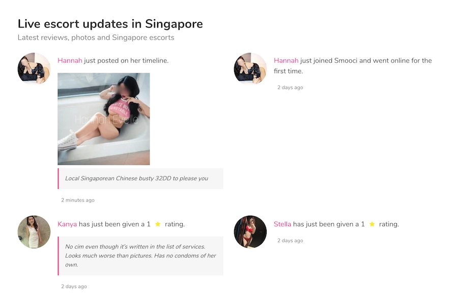 live escort updates in singapore on smooci