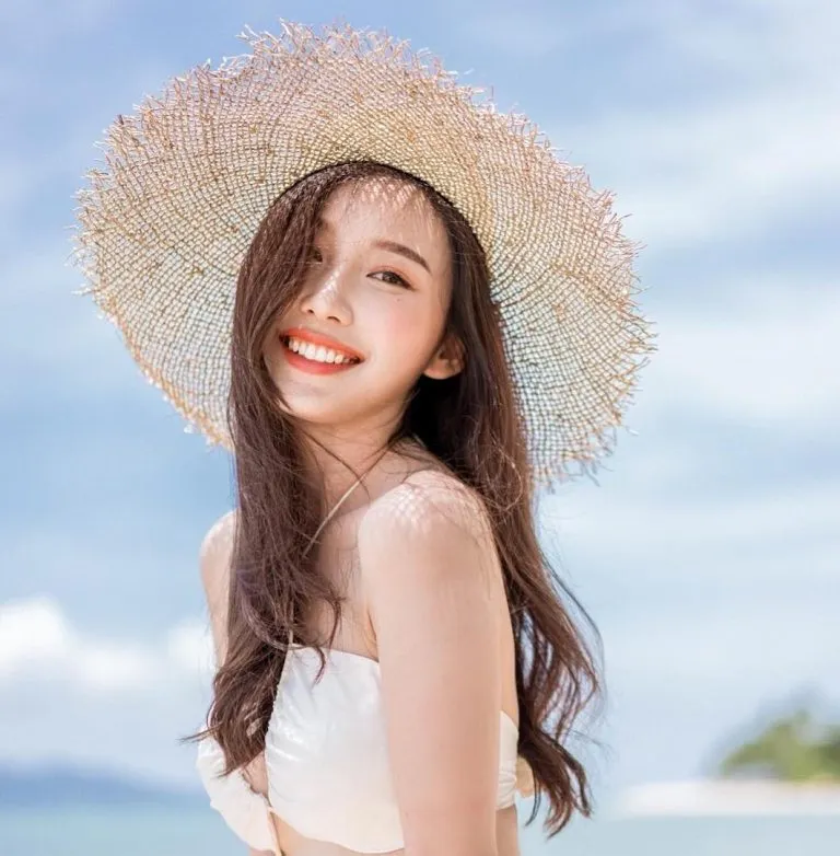 May Sitapha portrait at the beach