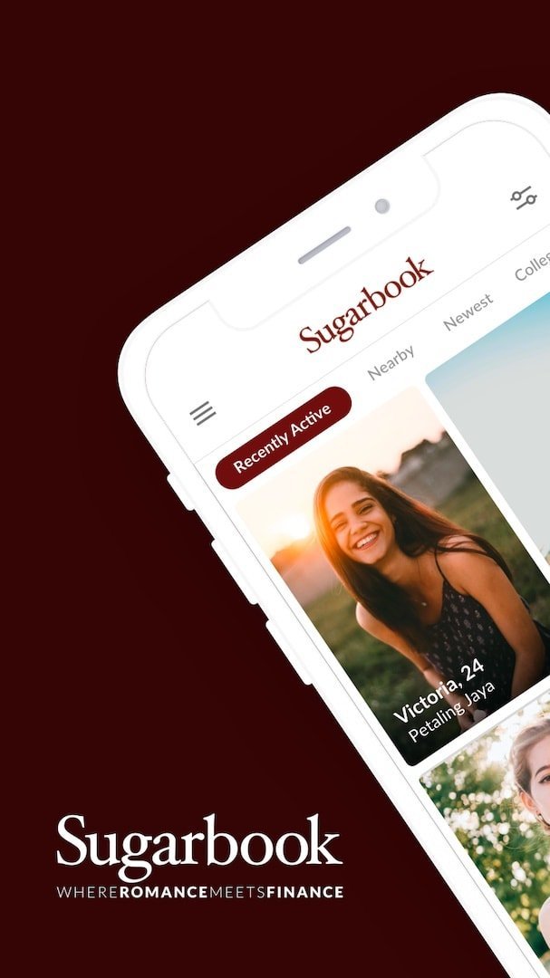 screenshot of sugarbook sugar dating app for android