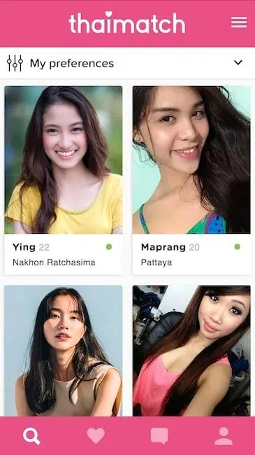 dating profiles on thaimatch app